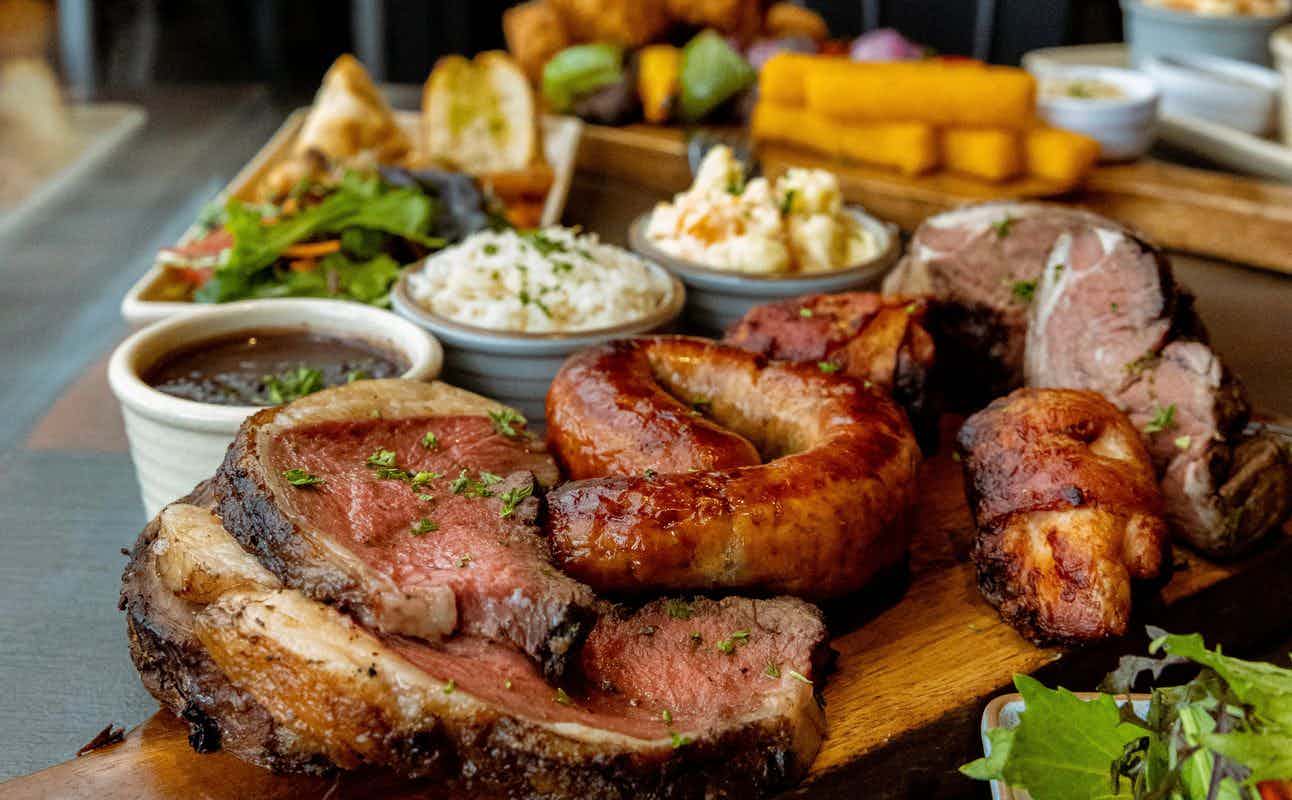 Enjoy Brazilian, Grill & Barbeque, Steakhouse, Dairy Free Options, Gluten Free Options, Vegetarian options, Restaurant, Highchairs available, Table service, $$$, Groups, Families and Date night cuisine at Fogo South American BBQ Experience in Queenstown CBD, Queenstown