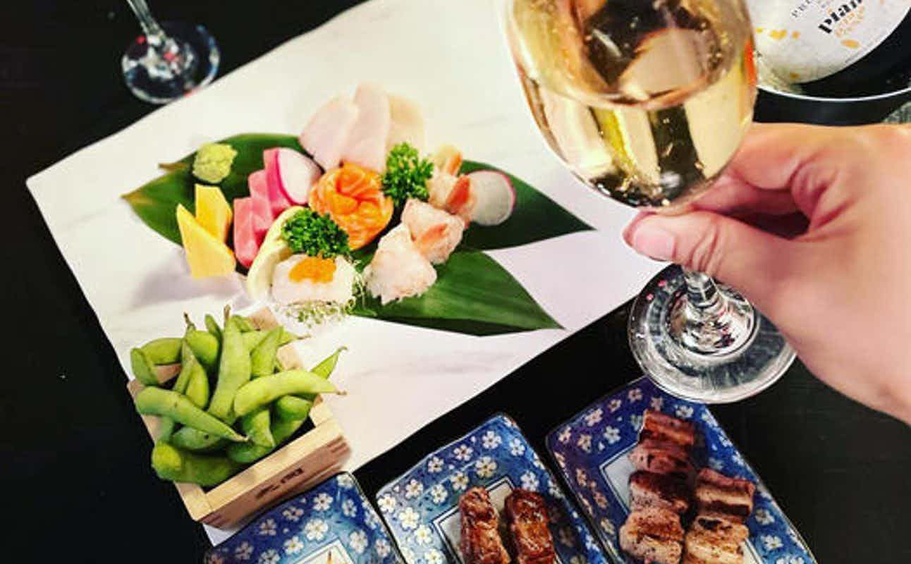 Enjoy Japanese, Seafood, Vegetarian options, Restaurant, Table service, $$, Families and Groups cuisine at The Yakitori House in Downtown Auckland, Auckland
