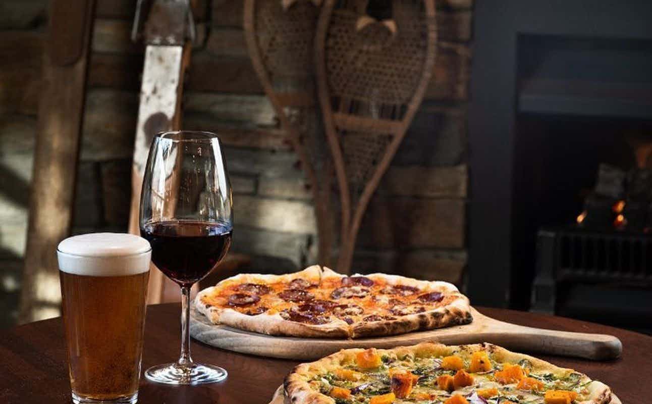 Enjoy European, Pizza, Pub Food, Restaurant, Cocktail Bar, Indoor & Outdoor Seating, $$$, Families and Groups cuisine at Après Bar & Food in Wanaka