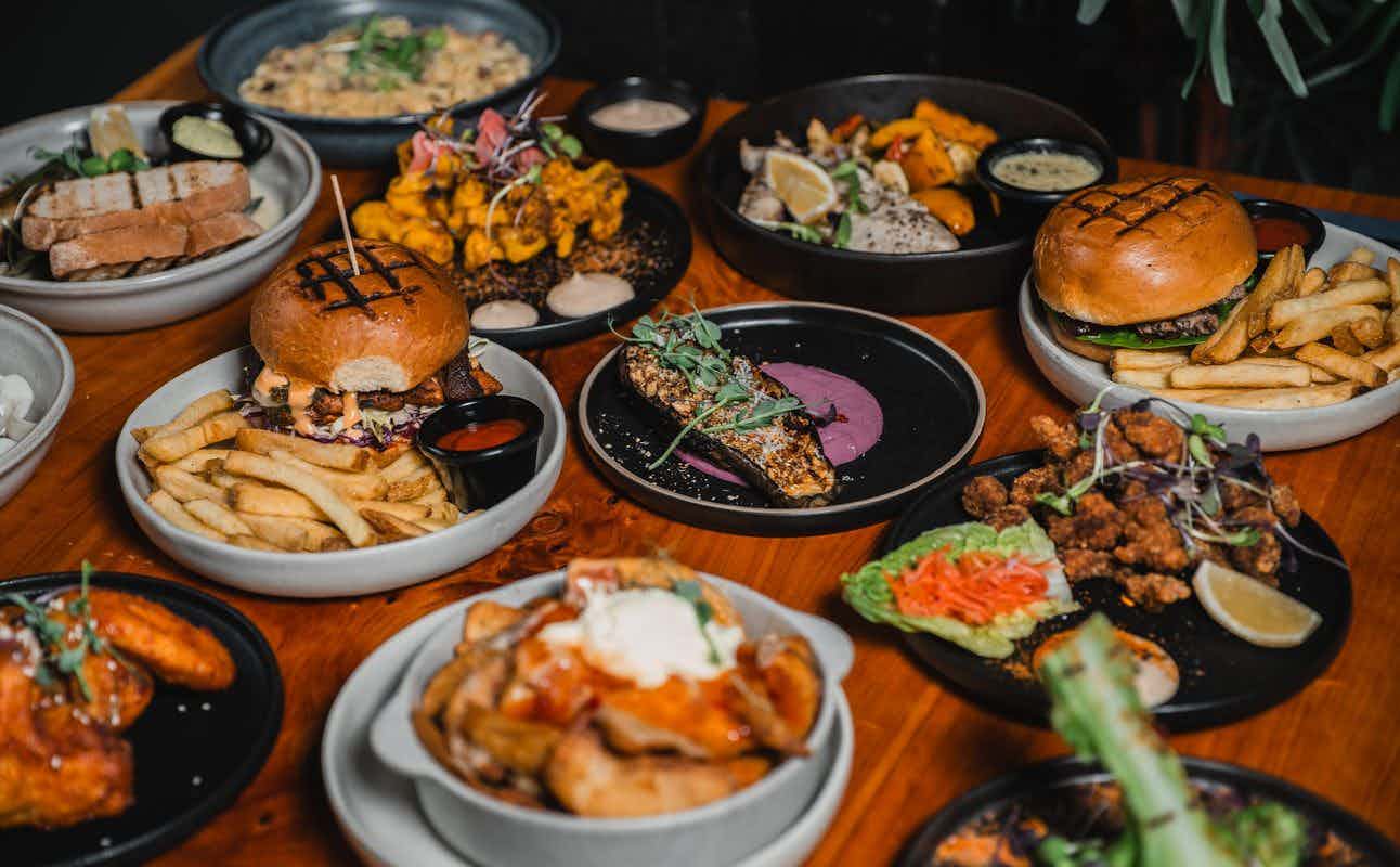 Enjoy New Zealand, Gluten Free Options, Vegan Options, Vegetarian options, Gastropub, Late night, Indoor & Outdoor Seating, $$, Live music, Date night, Groups, Bar Scene, Craft Beer and Wine Bar cuisine at Parāoa Brewing Co. in Whangaparaoa, Auckland