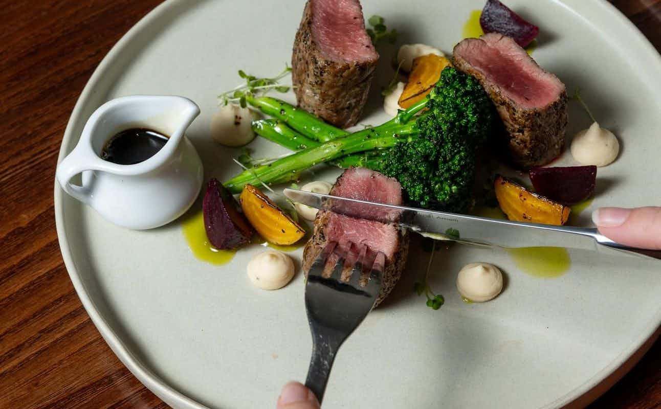 Enjoy Fine Dining, New Zealand, European, Vegan Options, Vegetarian options, Gluten Free Options, Hotel Restaurant, Wheelchair accessible, Free Wifi, Table service, Highchairs available, $$$ and Families cuisine at Cooke's Restaurant & Bar @ Fable Hotel MGallery in Auckland City Centre, Auckland