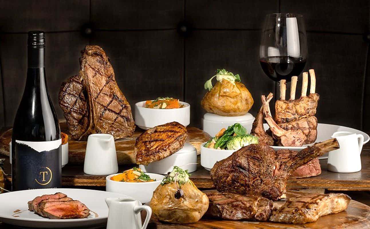 Enjoy New Zealand, Steakhouse, International, Vegetarian options, Restaurant, Cocktail Bar, Indoor & Outdoor Seating, $$$$, Families, Special Occasion and Date night cuisine at Paddock to Plate Waikato in Hamilton Central, Waikato