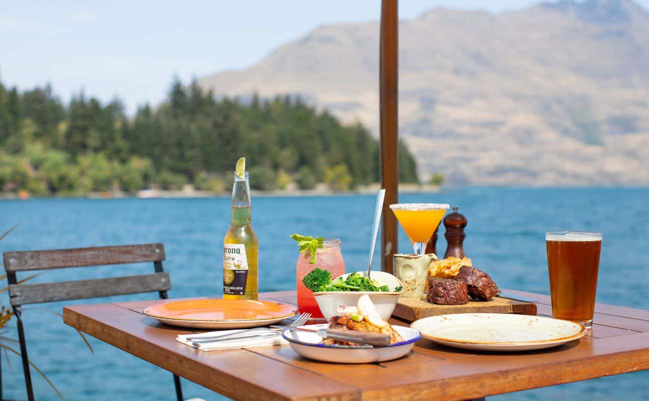 Enjoy Small Plates, New Zealand, Dairy Free Options, Vegetarian options, Vegan Options, Gluten Free Options, Restaurant, Indoor & Outdoor Seating, Table service, Waterfront, $$$, Groups, Views, Date night and Families cuisine at Public Kitchen & Bar in Queenstown CBD, Queenstown